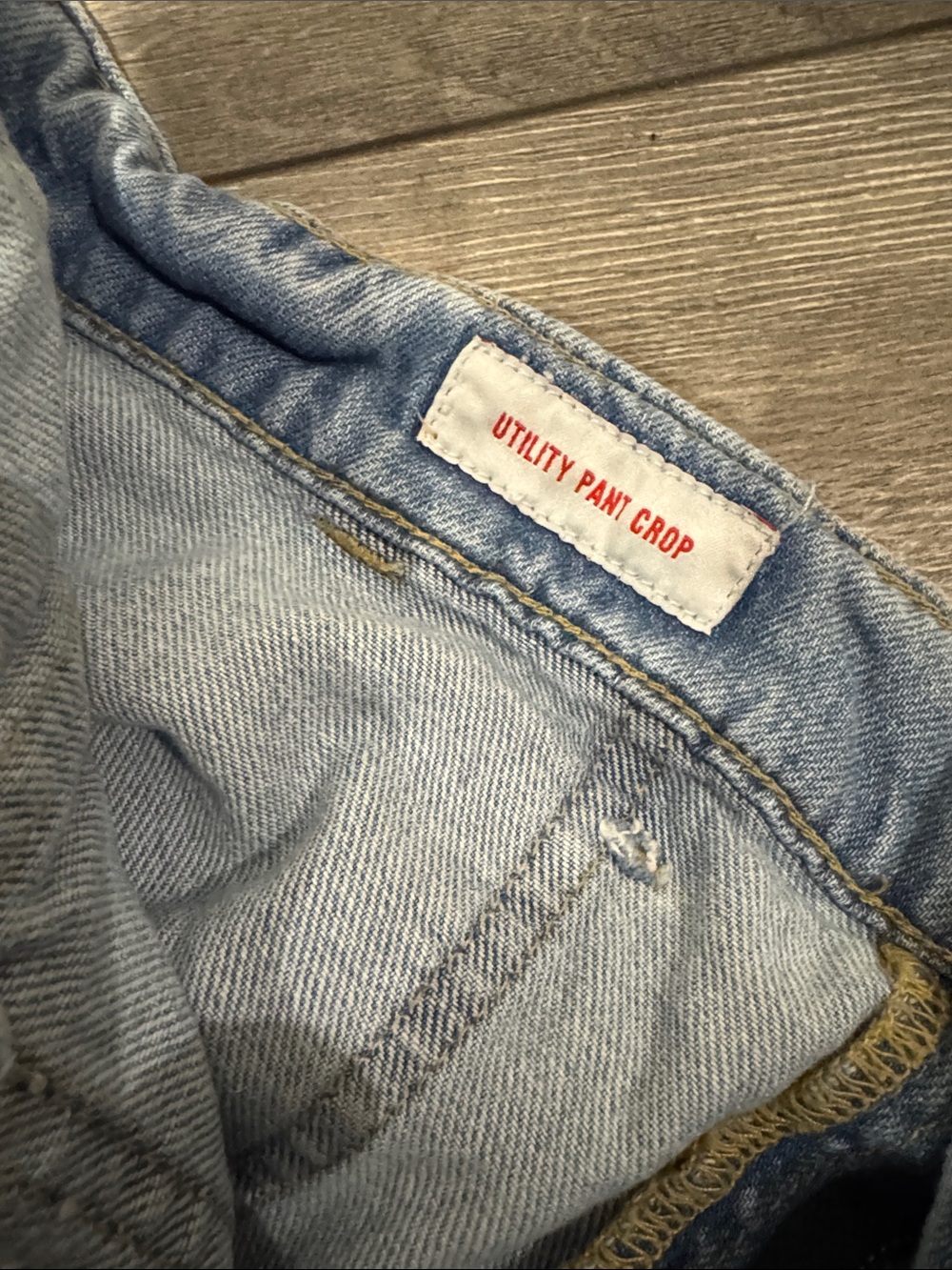 Lucky Brand Light Blue Cropped High-Waist Jeans - Picture 5 of 5